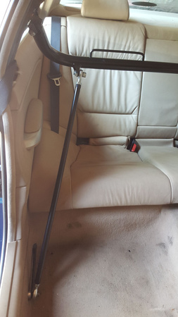 Harness Bar BMW 3 E46 White