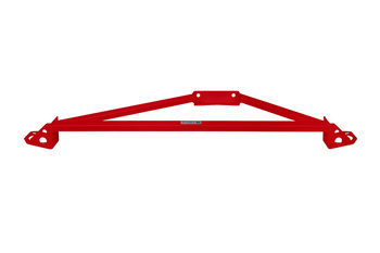 Front upper strut bar Honda Civic V VI CRX Del Sol 3 punktowa Red