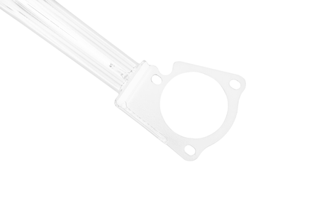 Front upper strut bar BMW 3 E46 Sedan Touring RS White