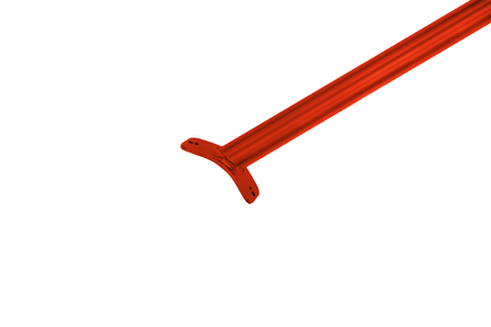 Rear upper strut bar VW Golf 1 Red
