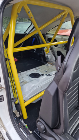 Bolt-in Half Roll Cage Opel Corsa D E OPC Black