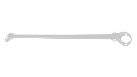 Rear upper strut bar BMW 3 E36 Sedan Coupe regulowna White