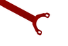 Rear upper strut bar Mitsubishi Lancer EVO 7 8 9 Red