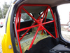 Bolt-in Half Roll Cage Renault Clio 3 Sport White