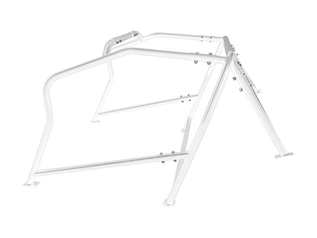 Bolt-in Roll Cage Honda CRX Del Sol White