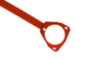 Front upper strut bar Hyundai Coupe 1 Red