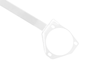 Front upper strut bar Subaru XV mk1 White