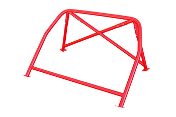 Rollbar skręcana pół klatka Honda CRX  ED9 EE8 Red