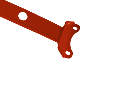 Front upper strut bar Ford Mustang V Red