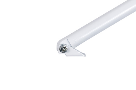 C-pillar strut bar Honda Civic VI HB White