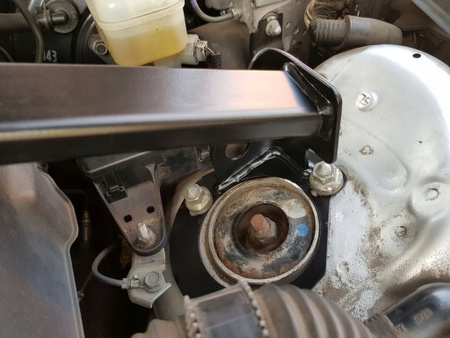 Front upper strut bar Lexus IS 250 White