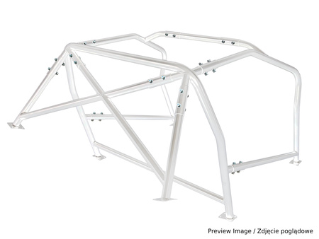 Bolt-in Roll Cage Citroen C2 White