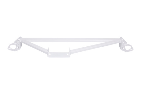 Front upper strut bar Honda Civic V VI CRX Del Sol 3 punktowa White