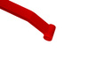 Front lower strut bar Fiat Seicento Cinquecento SC CC Red