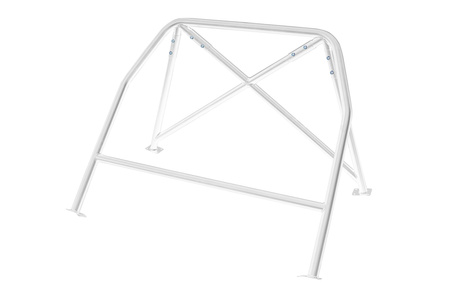 Bolt-in Half Roll Cage Lexus IS 200 White