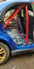 Rollbar skręcana pół klatka Fiat Seicento Cinquecento SC CC Red