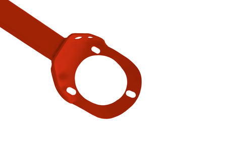 Front upper strut bar BMW 3 E34 Red