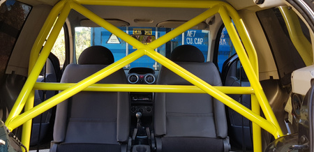 Bolt-in Half Roll Cage Citroen C2 VTS Red