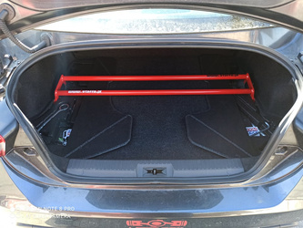 Rear upper strut bar Subaru BRZ Red